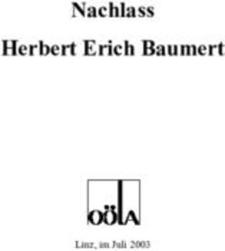 Nachlass Herbert Erich Baumert - Linz, im Juli 2003 - Ober&ouml;sterreichisches ...