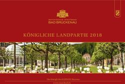 K&Ouml;NIGLICHE LANDPARTIE 2018 - Staatsbad Bad Br&uuml;ckenau