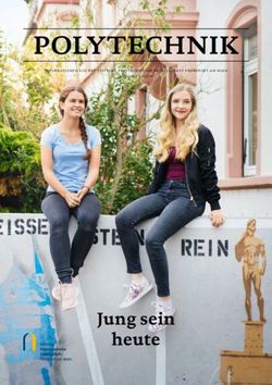 POLYTECHNIK - Jung sein heute - Stiftung Polytechnische Gesellschaft