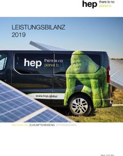 LEISTUNGSBILANZ 2019 - NACHHALTIG. ZUKUNFTSWEISEND. ERTRAGSSTARK - hep