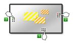 Kollaborative Gesten f&uuml;r Tabletop- User-Interfaces