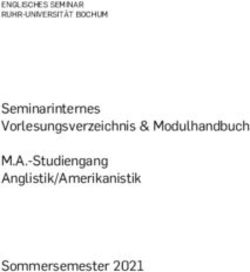 Seminarinternes Vorlesungsverzeichnis & Modulhandbuch M.A.-Studiengang Anglistik/Amerikanistik Sommersemester 2021 - ENGLISCHES SEMINAR ...