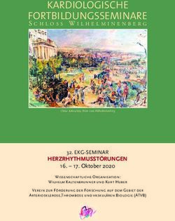 KARDIOLOGISCHE FORTBILDUNGSSEMINARE - SCHLOSS WILHELMINENBERG - MAW ...