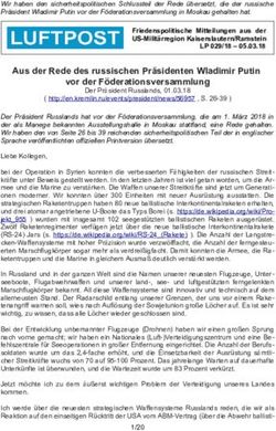 Aus der Rede des russischen Pr&auml;sidenten Wladimir Putin vor der F&ouml;derationsversammlung