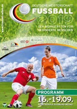 16.-19.09. PROGRAMM - Deutsche Meisterschaft der Werkst&auml;tten f&uuml;r ...