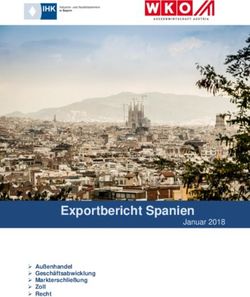 Exportbericht Spanien - Januar 2018