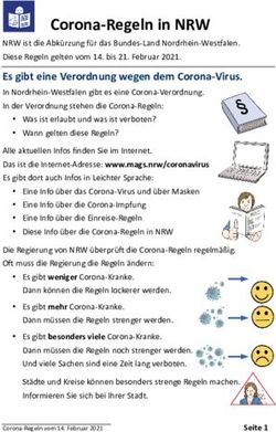 Corona-Regeln in NRW - AWO Neuss