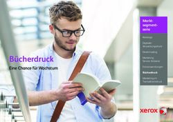 Bücherdruck Eine Chance für Wachstum - Markt-segmentserie - isarcolor