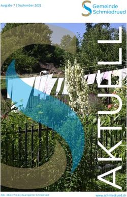Ausgabe 7 | September 2021 - www.schmiedrued.ch - Gemeinde Schmiedrued