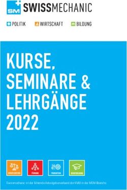 KURSE, SEMINARE & LEHRG&Auml;NGE 2022 - Swissmechanic
