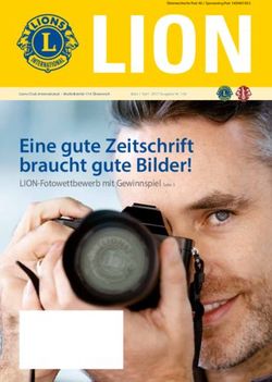 Eine gute Zeitschrift braucht gute Bilder! - LION-Fotowettbewerb mit Gewinnspiel Seite 3 - Lions Clubs &Ouml;sterreich