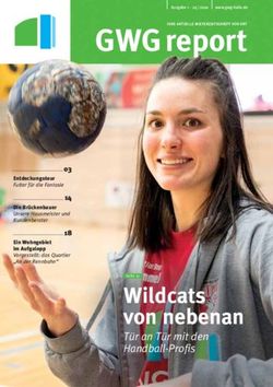 GWGreport - GWG Halle-Neustadt mbH