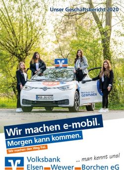 Unser Gesch&auml;ftsbericht 2020 - Volksbank Elsen-Wewer ...