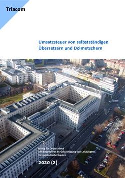 Umsatzsteuer von selbstständigen Übersetzern und Dolmetschern Triacom