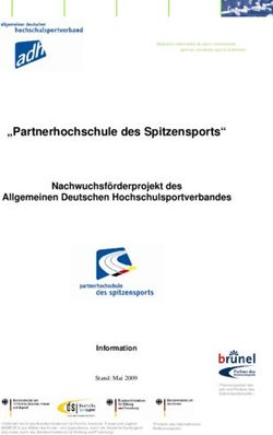 "Partnerhochschule des Spitzensports" - Nachwuchsförderprojekt des Allgemeinen Deutschen Hochschulsportverbandes - Universität Münster