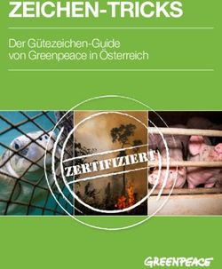 ZEICHEN-TRICKS Der Gütezeichen-Guide von Greenpeace in Österreich - Greenpeace Österreich