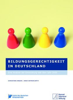 In DeutschlanD Eine Analyse der Entwicklung seit dem Jahr 2000 - Konrad-Adenauer ...