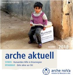 Arche aktuell | 2018 - arche noVa