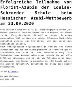Erfolgreiche Teilnahme von Florist-Azubis der Louisebeim