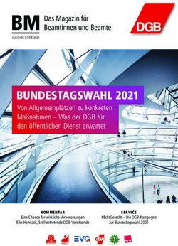 BUNDESTAGSWAHL 2021 Von Allgemeinpl&auml;tzen zu konkreten Ma&szlig;nahmen - Was der DGB f&uuml;r den &ouml;ffentlichen Dienst erwartet