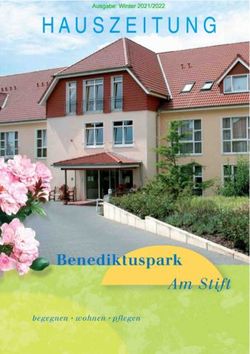 Ausgabe: Winter 2021 /2022 - Benediktuspark Am Stift