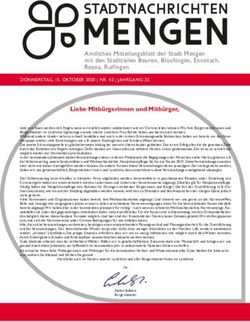 Liebe Mitb&uuml;rgerinnen und Mitb&uuml;rger, Stadt Mengen