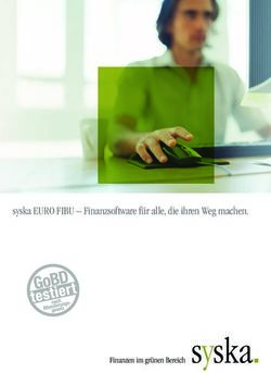 Finanzen im gr&uuml;nen Bereich syska - syska EURO FIBU - Finanzsoftware f&uuml;r alle, die ihren Weg machen - syska EURO ...