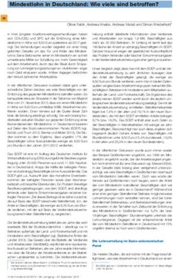 Mindestlohn in Deutschland: Wie viele sind betroffen?