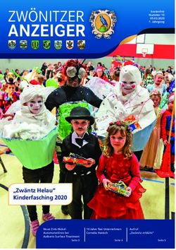 ANZEIGER ZW&Ouml;NITZER - "Zw&auml;ntz Helau" Kinderfasching 2020 - Zw&ouml;nitz