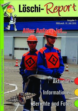 L&ouml;schi-Aller Anfang ist...