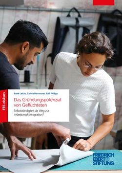 Das Gründungspotenzial von Geflüchteten - Selbstständigkeit als Weg zur Arbeitsmarktintegration? - Bibliothek der ...