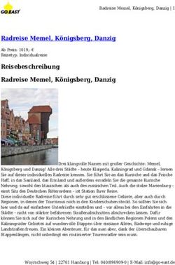 Radreise Memel, K&ouml;nigsberg, Danzig - Ab Preis: 1019,- &euro; Reisetyp: Individualreise - Go-East Reisen