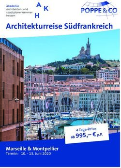 Architekturreise S&uuml;dfrankreich - ab 995,- &euro; p.P. Marseille & Montpellier Termin: 10 - Juni 2020 - Poppe ...