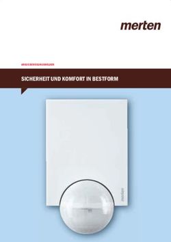 SICHERHEIT UND KOMFORT IN BESTFORM