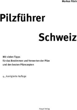 Pilzf&uuml;hrer Schweiz Markus Fl&uuml;ck - Haupt Verlag