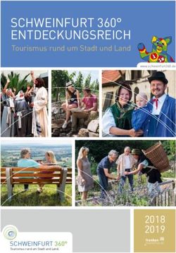 SCHWEINFURT 360 ENTDECKUNGSREICH - Tourismus rund um Stadt und Land 2018 2019 - Stadt Schweinfurt