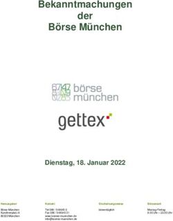 Bekanntmachungen der B&ouml;rse M&uuml;nchen - Dienstag, 18. Januar 2022 - Gettex