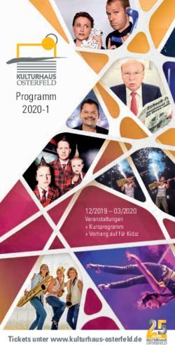 Programm 2020-1 12/2019 03/2020 - Veranstaltungen + Kursprogramm + Vorhang auf f&uuml;r Kidzz - Kulturhaus Osterfeld