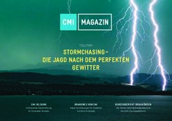 STORMCHASING - DIE JAGD NACH DEM PERFEKTEN GEWITTER - CMI AG