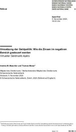 Umsetzung der Geldpolitik: Wie die Zinsen im negativen Bereich gesteuert werden