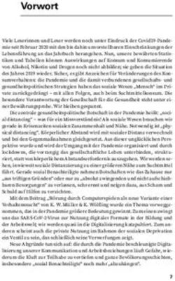 Vorwort - Pabst Science Publishers