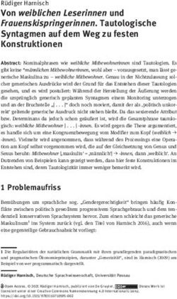 Von weiblichen Leserinnen und Frauenskispringerinnen. Tautologische Syntagmen auf dem Weg zu festen Konstruktionen