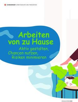 Arbeiten von zu Hause - Aktiv gestalten, Chancen nutzen, Risiken minimieren
