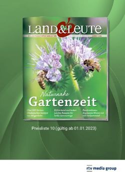 Preisliste 10 (gültig ab 01.01.2023) - rtv media group