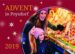 ADVENT in Poysdorf - Pressetext