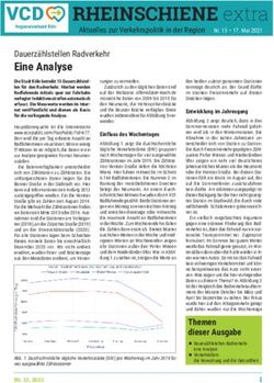 RHEINSCHIENE extra - VCD-Landesverband NRW