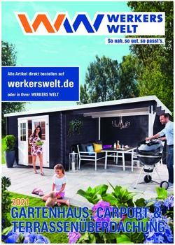GARTENHAUS, CARPORT & TERRASSENÜBERDACHUNG 2021 - werkerswelt.de