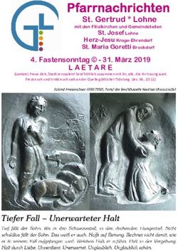 Pfarrnachrichten St. Gertrud * Lohne - St. Gertrud Lohne
