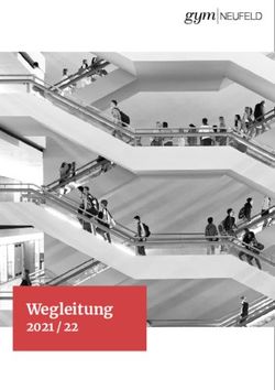 Wegleitung 2021 / 22 - Neufeld