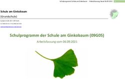 Schulprogramm der Schule am Ginkobaum (09G05) - Arbeitsfassung vom 06.09.2021